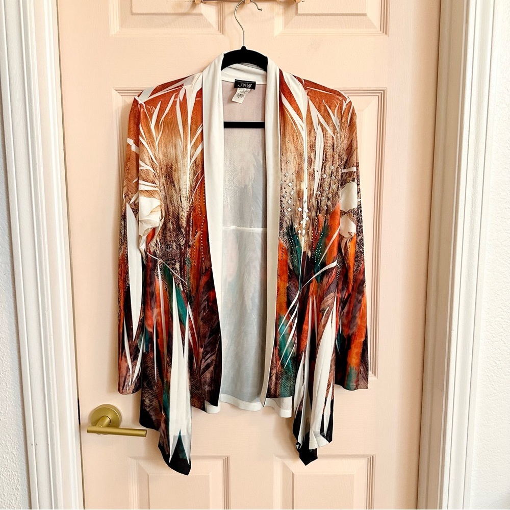 Orange colorful jostar jacket